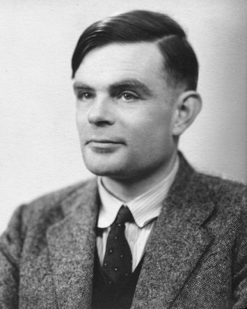 Alan Turing, a pioneer of computer science, mathematics, and logics