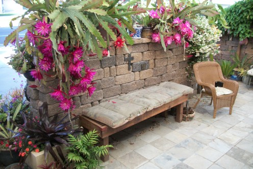 Come to think of it, we even build the bench!