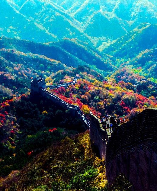 The Great Wall in Autumn