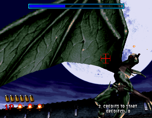The Hanged Man attacks Rogan. 
