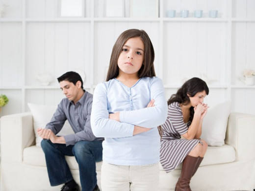 Divorce and separation affects the children