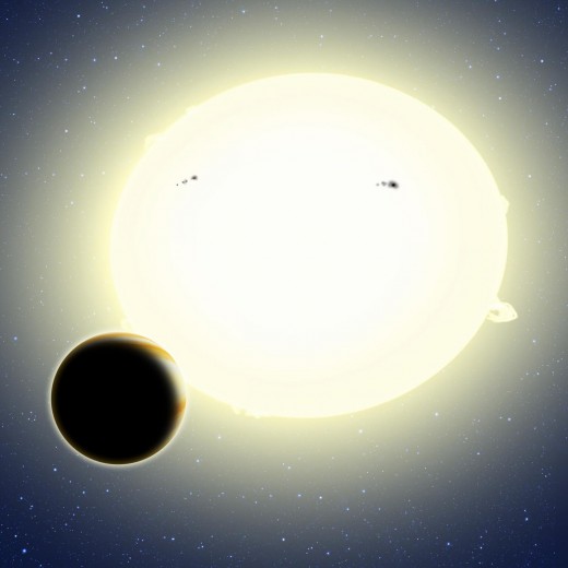 Artist's conception of HIP 116454b