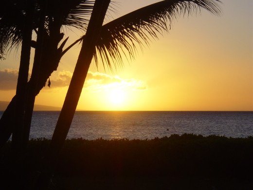 Maui - home to some of the most spectacular sunsets on the planet!