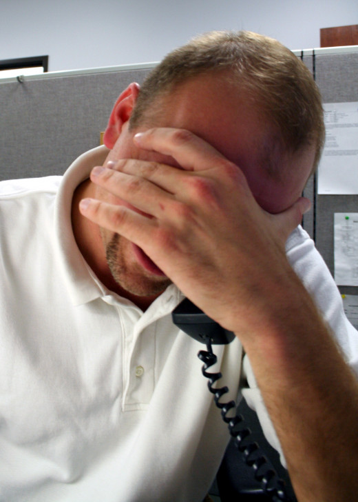 Calls from debt collectors are stressful!