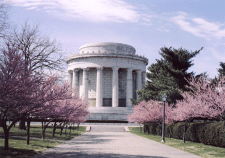 The George Rogers Clark Memorial in Vincennes, Indiana