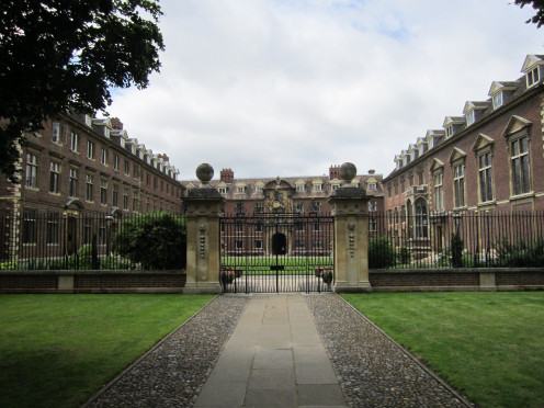 St Catharine's College, Cambridge, England.