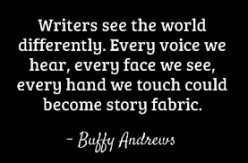 Writers have a different mind.