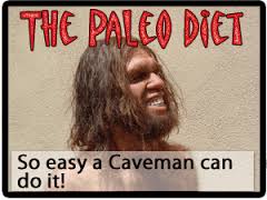 This is a picture of a cavemean since they ate a paleo diet.