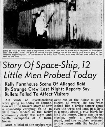Newspaper Clipping from the real-world incident