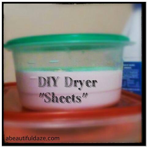 DIY Dryer Sheets