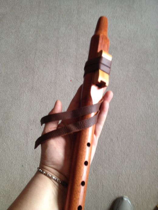 Isn't my Native American flute beautiful?