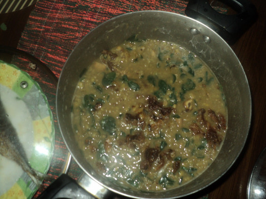 Mongo Soup with Malunggay