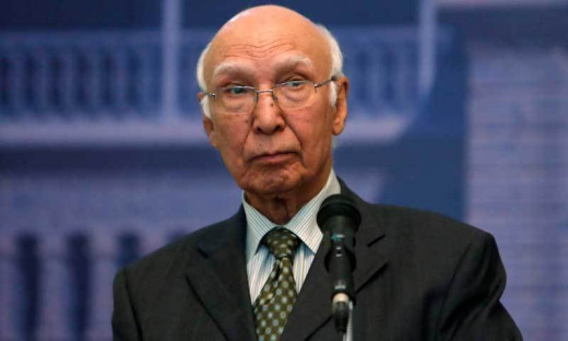 Sartaj Aziz, Advisor to Pak PM on National Security and Foreign Affairs