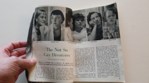 Scandalous behavior of the 50's :-) 