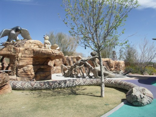 Learn about desert animal and plant species by visiting the Springs Preserve.