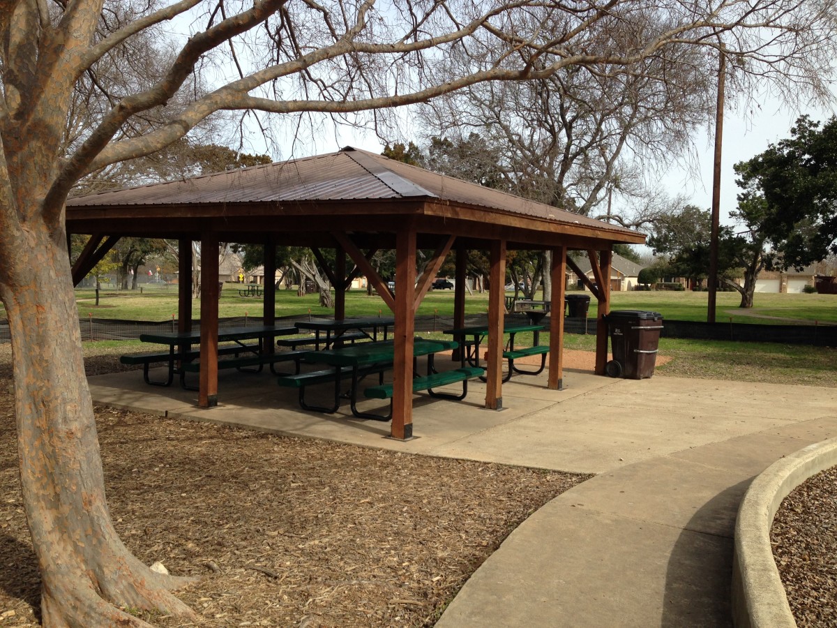 Cat Hollow Park Round Rock TX - Picnic Pavilion 