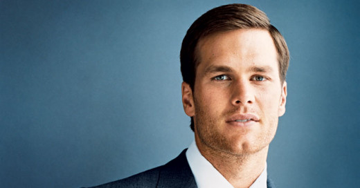 Brady always looks perfect for he wants you to think that he is perfect