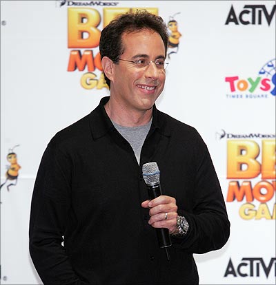 Jerry Seinfeld not only arrogant, but smug too