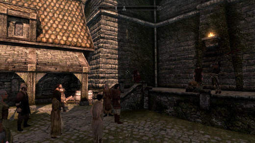 Skyrim's biggest upgrade for immersion lovers was probably its inclusion of events, such as this execution in the city of Solitude.
