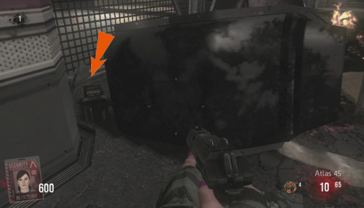 The Black Box for Step 1 in the 'Game Over Man' Easter Egg