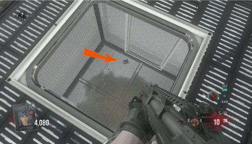 The Badge is out of your reach, but the cell can be raised using Exo Slam. 