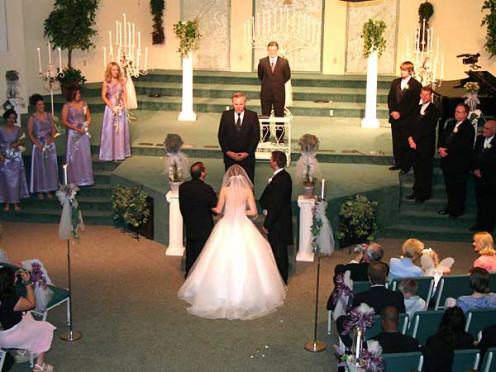 Beautiful marriage ceremony