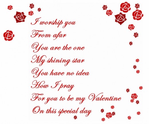 Romantic Valentine Poems 