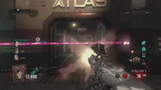 Exo Soldier, because you don't always have time to line up a perfect shot.