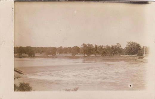 How the White River once looked.