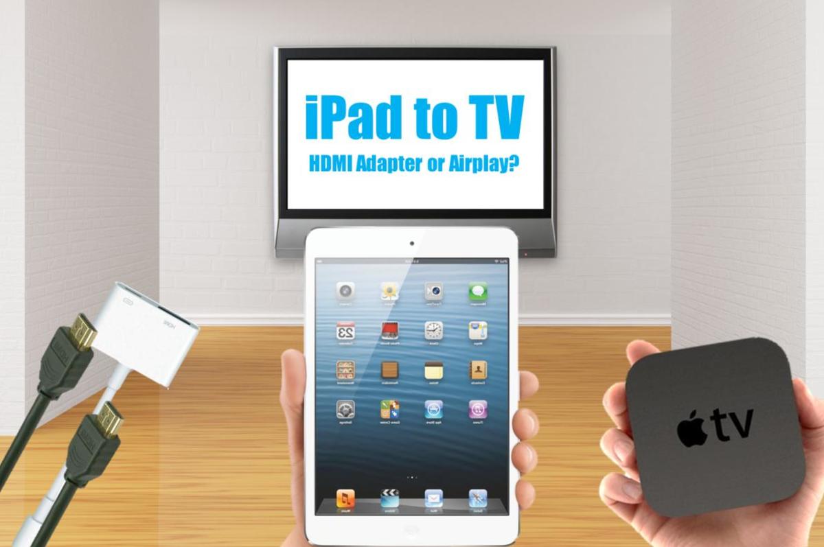 How to Connect an iPad to TV With HDMI or Wireless Airplay ...