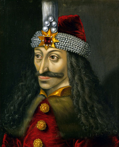Postmortem painting of Vlad the Impaler from Kunsthistorisches Museum (Viena).