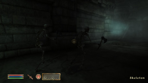 Stealth in Oblivion is a much better experience, though keeping out of sight is still vital.