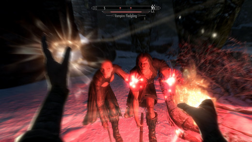 Vampires got a pretty big upgrade with the Dawnguard DLC.
