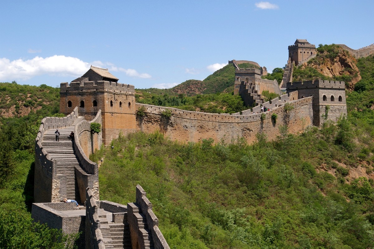 Great Wall of China near Jinshanling