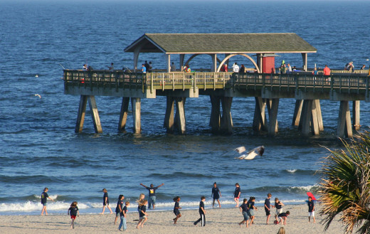 Live action shots for Sponge Out of Water were shot on Tybee Island in Savannah, Georgia.