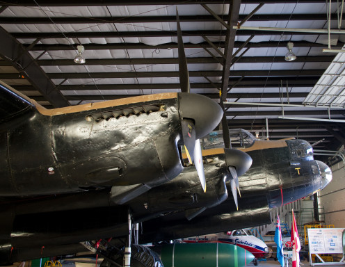 Avro Lancaster B X FM159, the Nanton, Alberta, Bomber Command Museum of Canada.