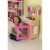 Pink wooden kitchen Pink wooden kitchen