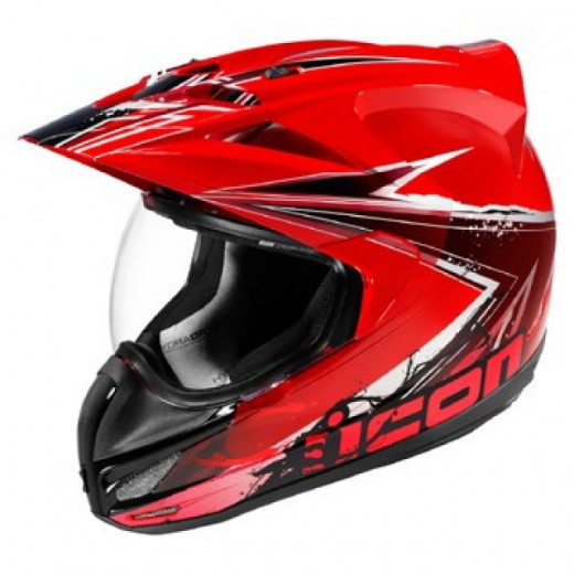 Dual sport helmets are great for off road riding but not very comfortable on high speeds