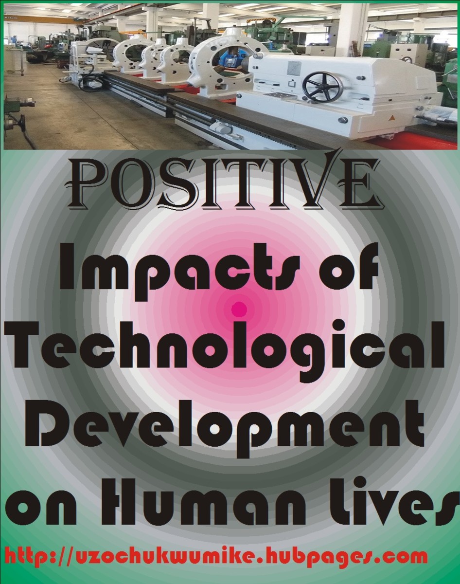 El impacto del desarrollo tecnológico en la vida de los humanos  La tecnología ha contribuido mucho en la mejora de la vida humana.