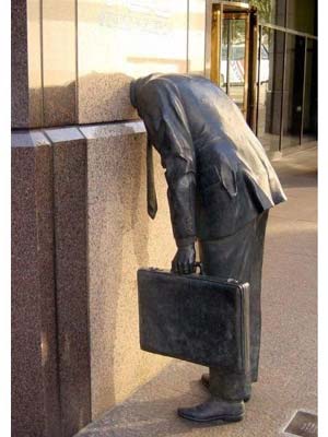In front of the Ernst & Young building, New York  