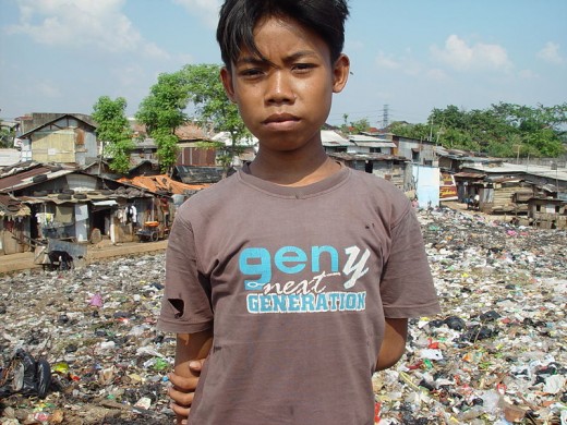 Will recycling help him?