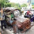 UP Prof. BENJAMIN MANGUBAT with his solar green car  (Photo Source: Joan Bondoc @http://newsinfo.inquirer.net/)