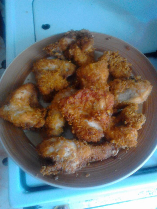 Corn Flakes Fried Chicken