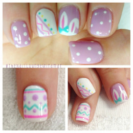 Click Pic for 16 Easy Easter Nail Designs for Short Nails | DIY Nail Art for Teen Girls