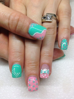 Click Pic for 16 Easy Easter Nail Designs for Short Nails | DIY Nail Art for Teen Girls