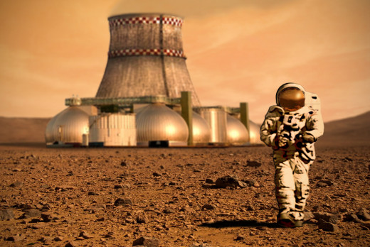 An Astronaut on Mars - Wikipedia.