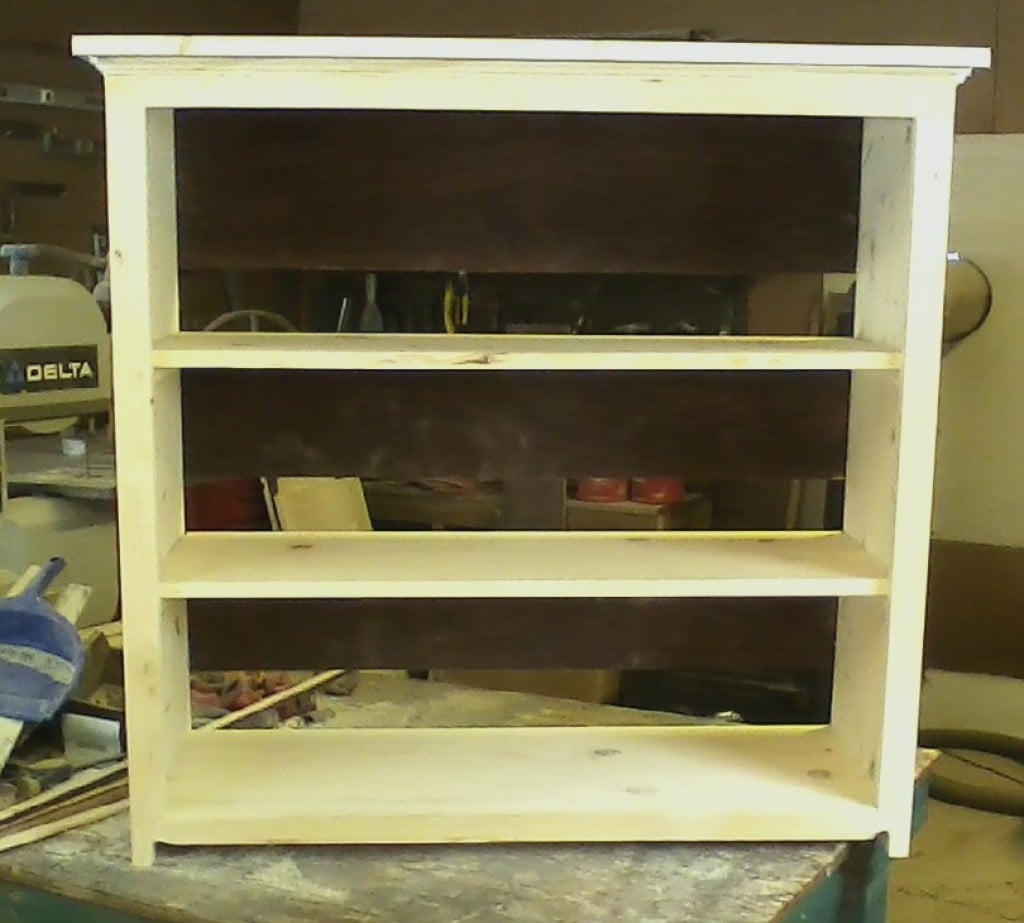 How To Make A Shelf Unit Using Repurposed Wood 