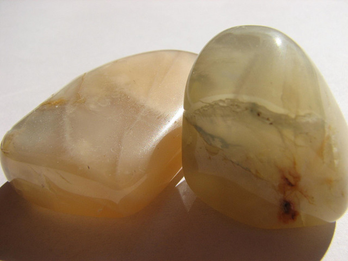 Moonstone can be used to ease the symptoms of PMS. 
