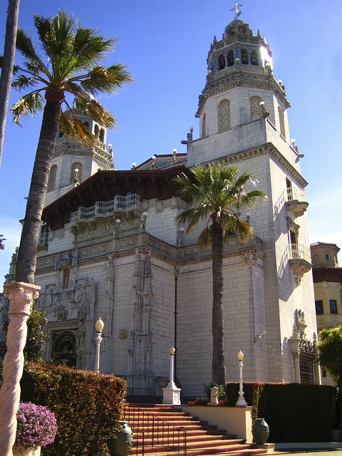 Part of the Hearst Castle