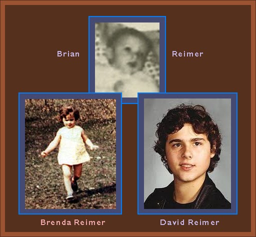 The three members of the Reimer family. Which thankfully became only two members.
